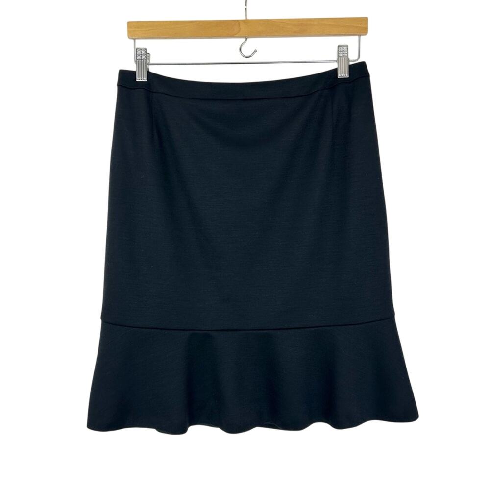 Untitled Japan Wool Trumpet Skirt Black Women’s‎ Size 42